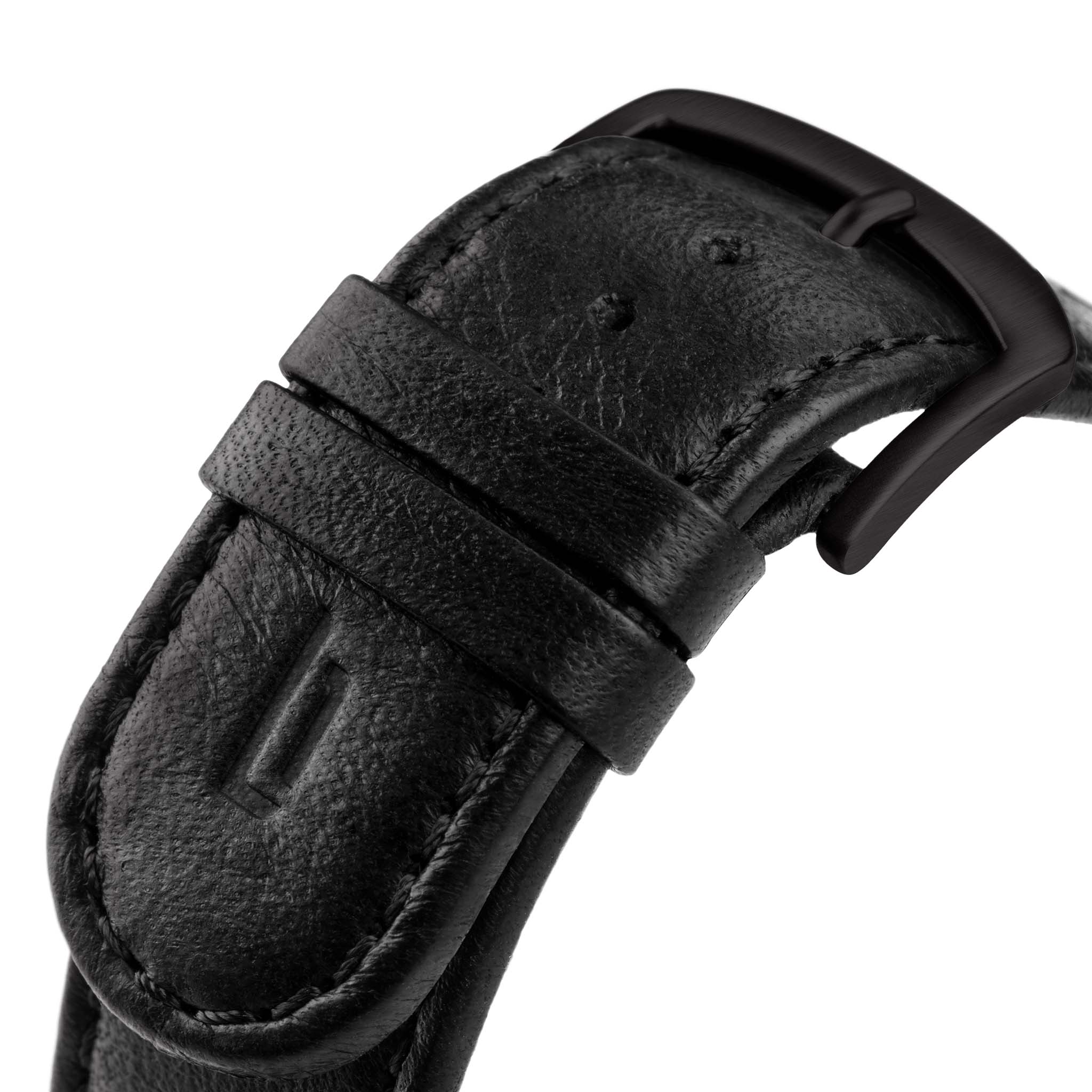 Leather Black Brushed - Lilienthal Berlin