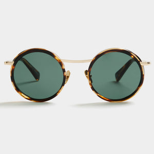Chillwave – Brushed Gold Tortoise / Green