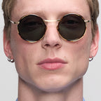 Chillwave – Brushed Gold Tortoise / Green