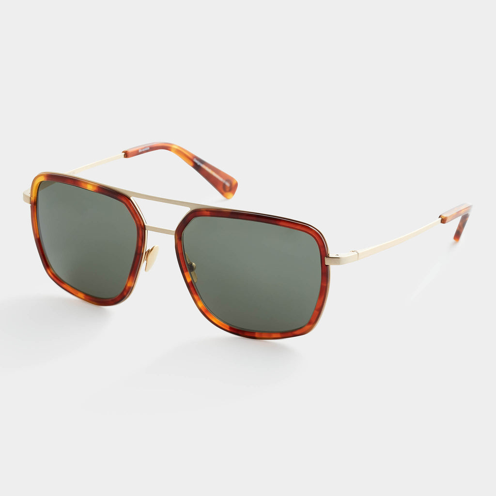 Aero Funk – Brushed Gold Brown / Green