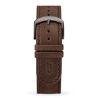 Leather Dark brown Brushed - Lilienthal Berlin