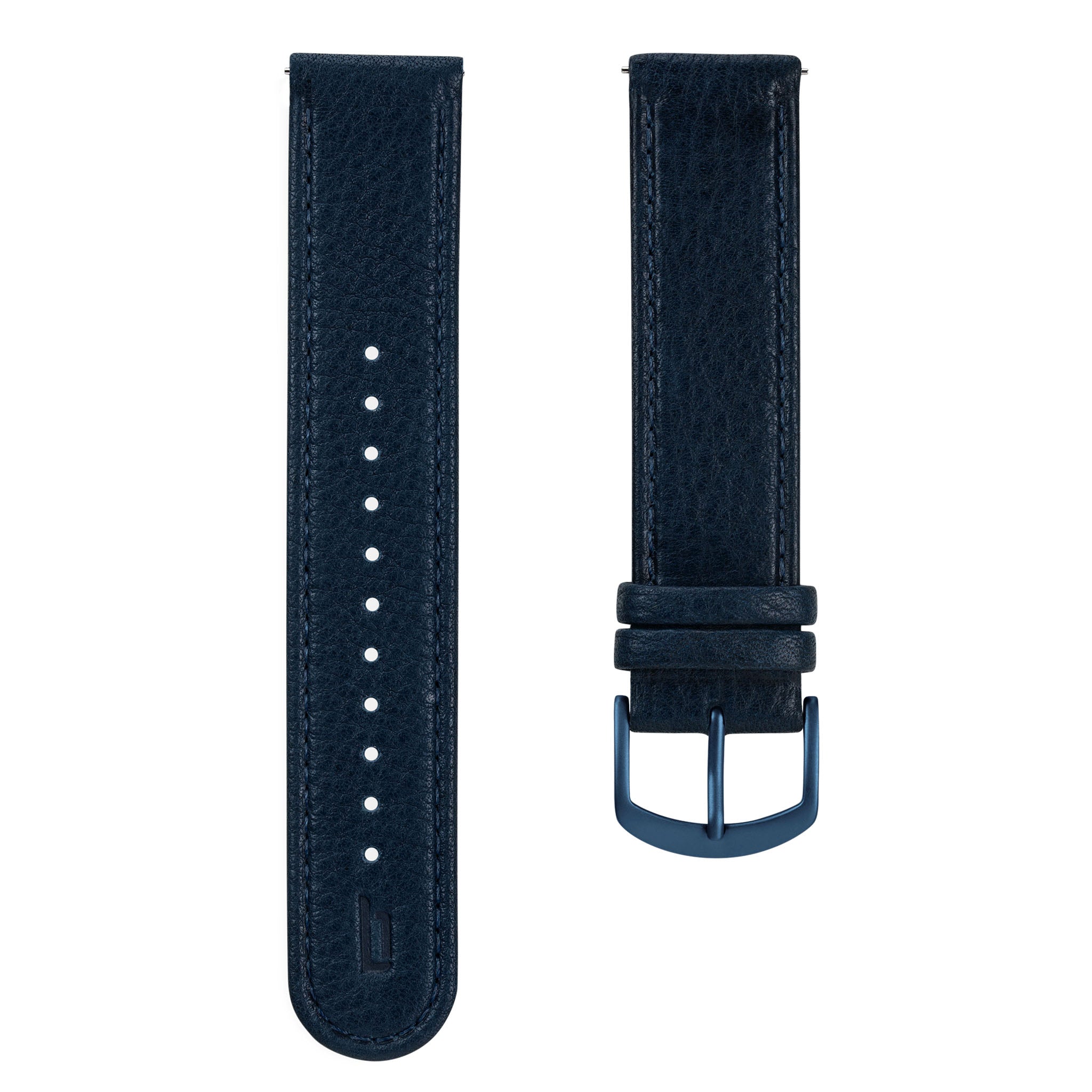 Leather Dark blue Matte - Lilienthal Berlin