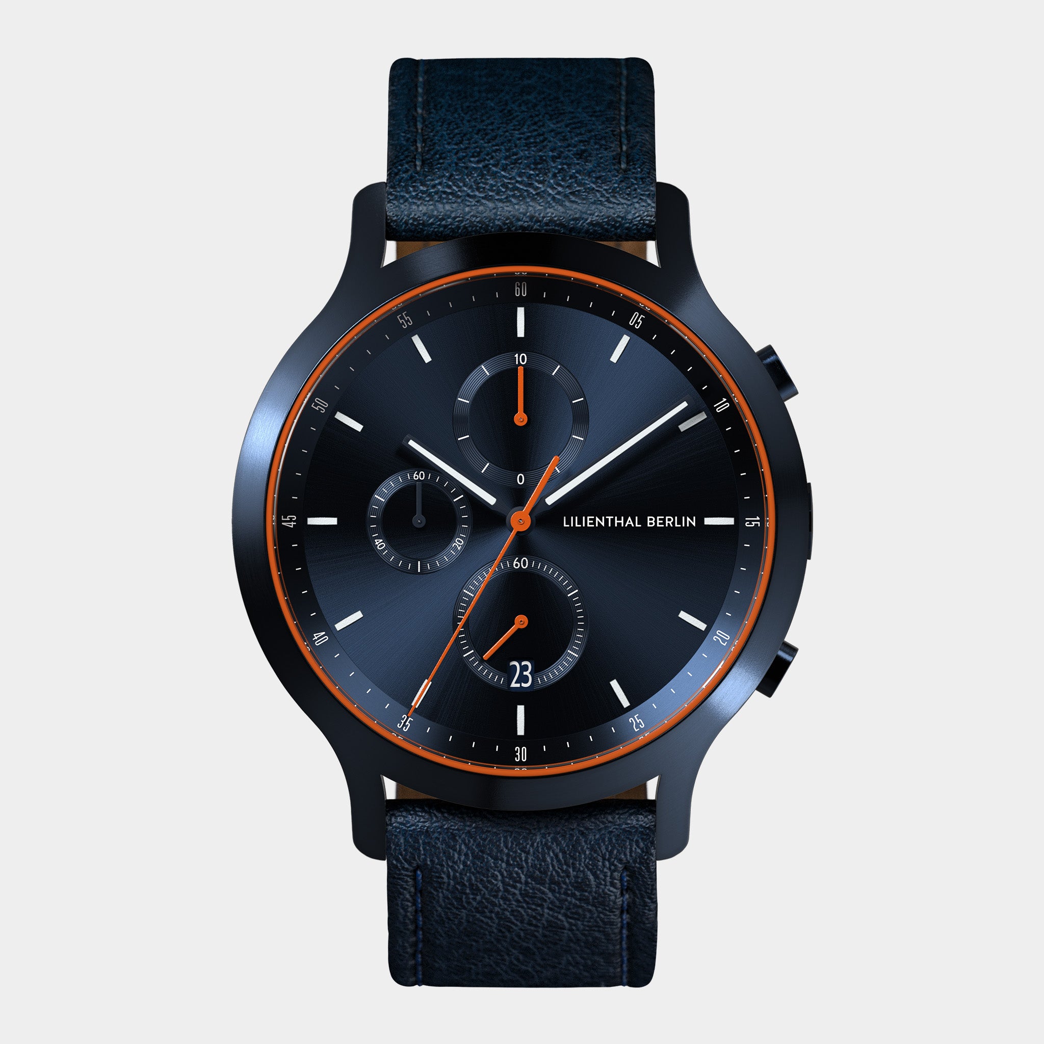 Chronograph – Blue Orange