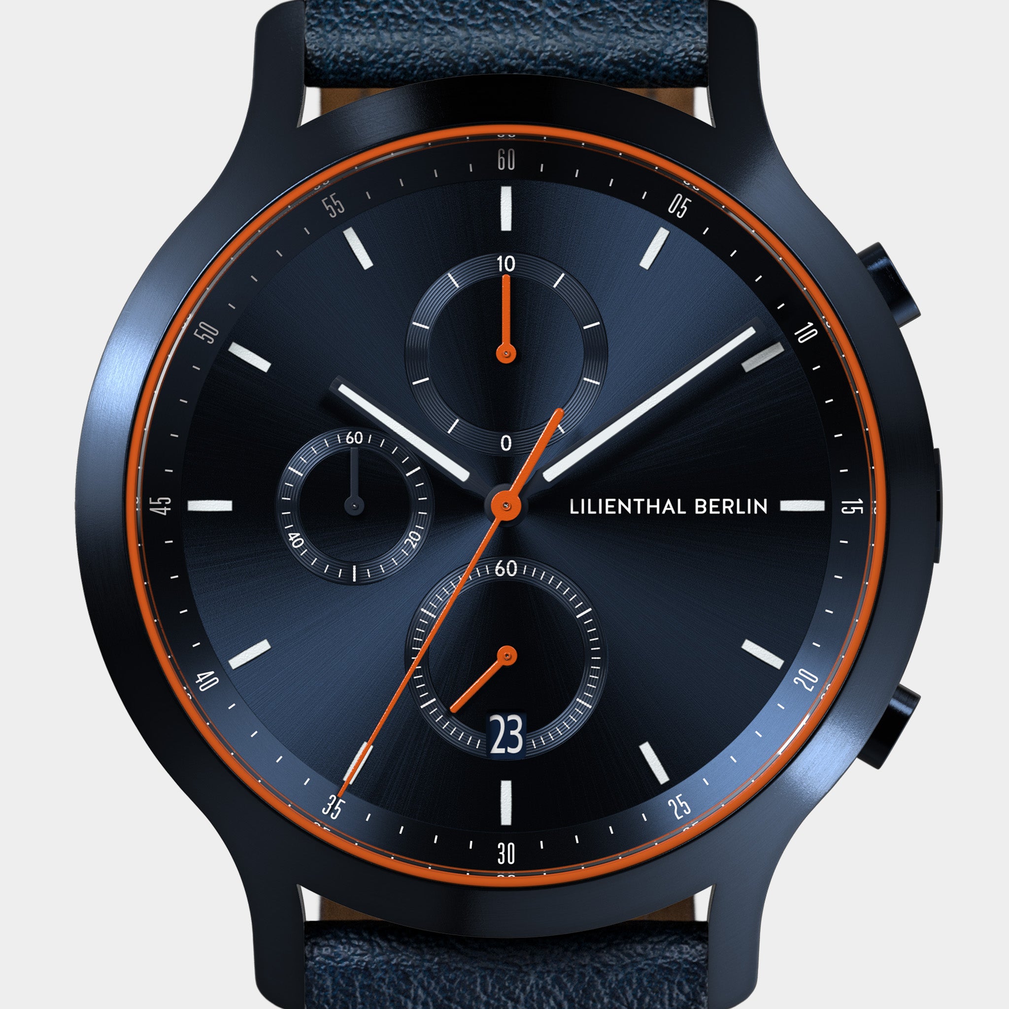 Chronograph – Blue Orange