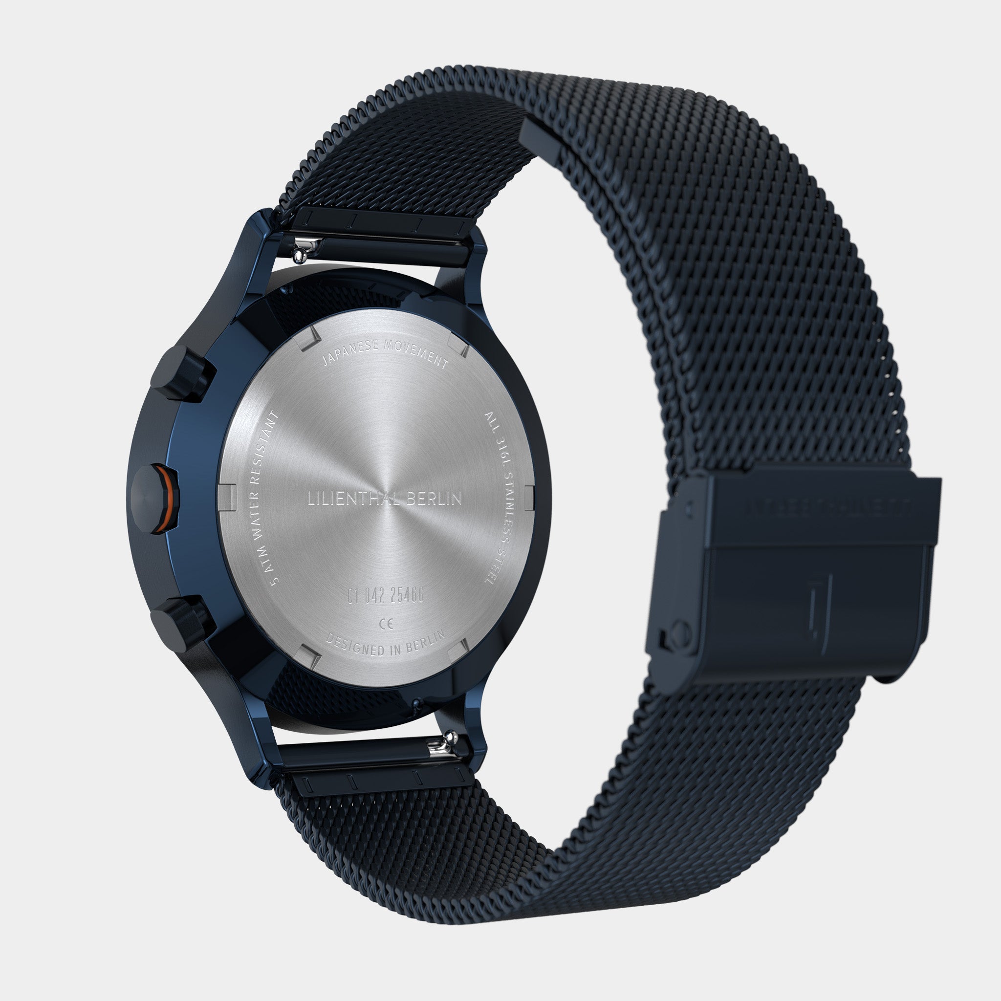 Chronograph – Blue Orange