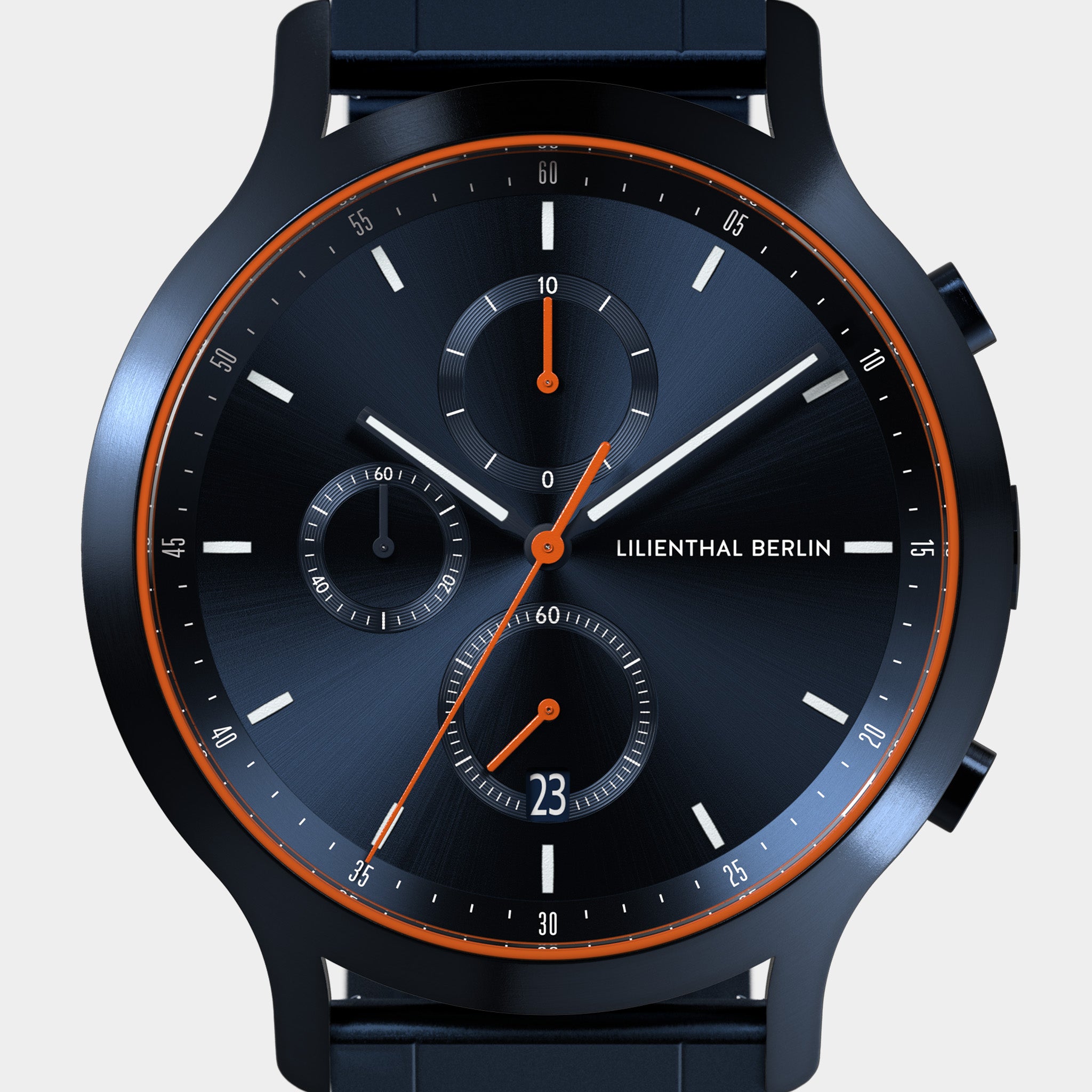 Chronograph – Blue Orange