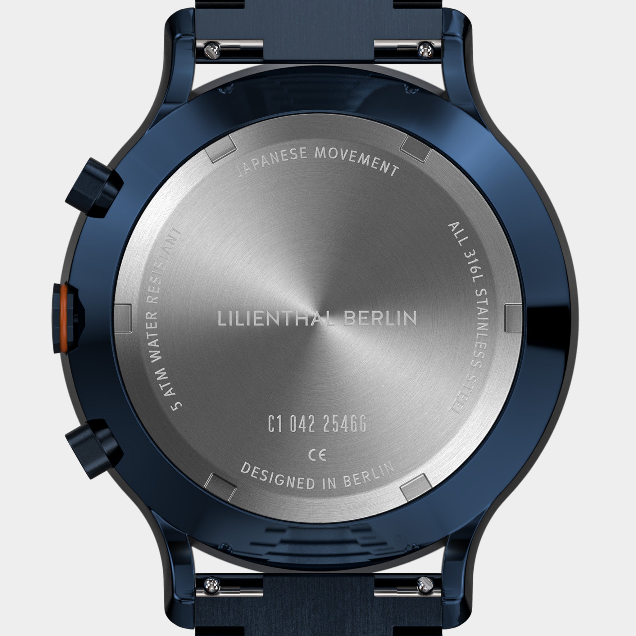 Chronograph – Blue Orange