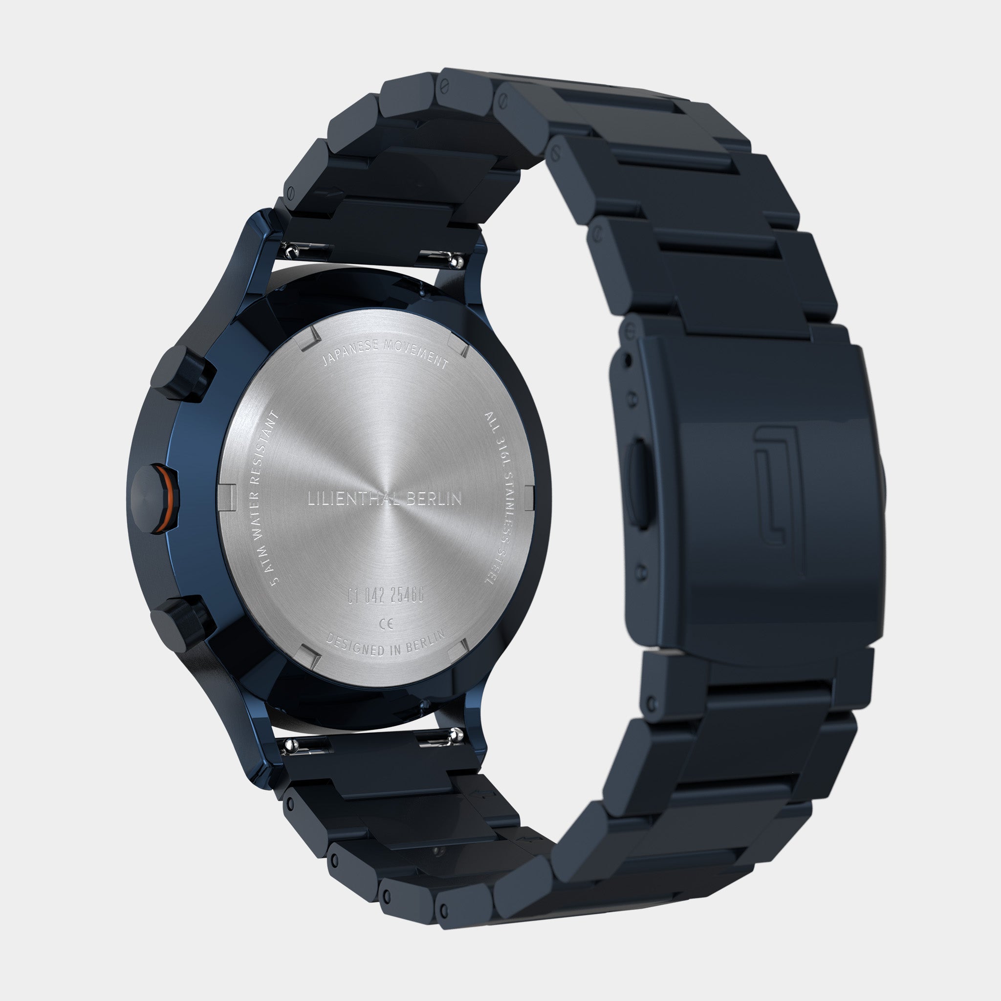 Chronograph – Blue Orange