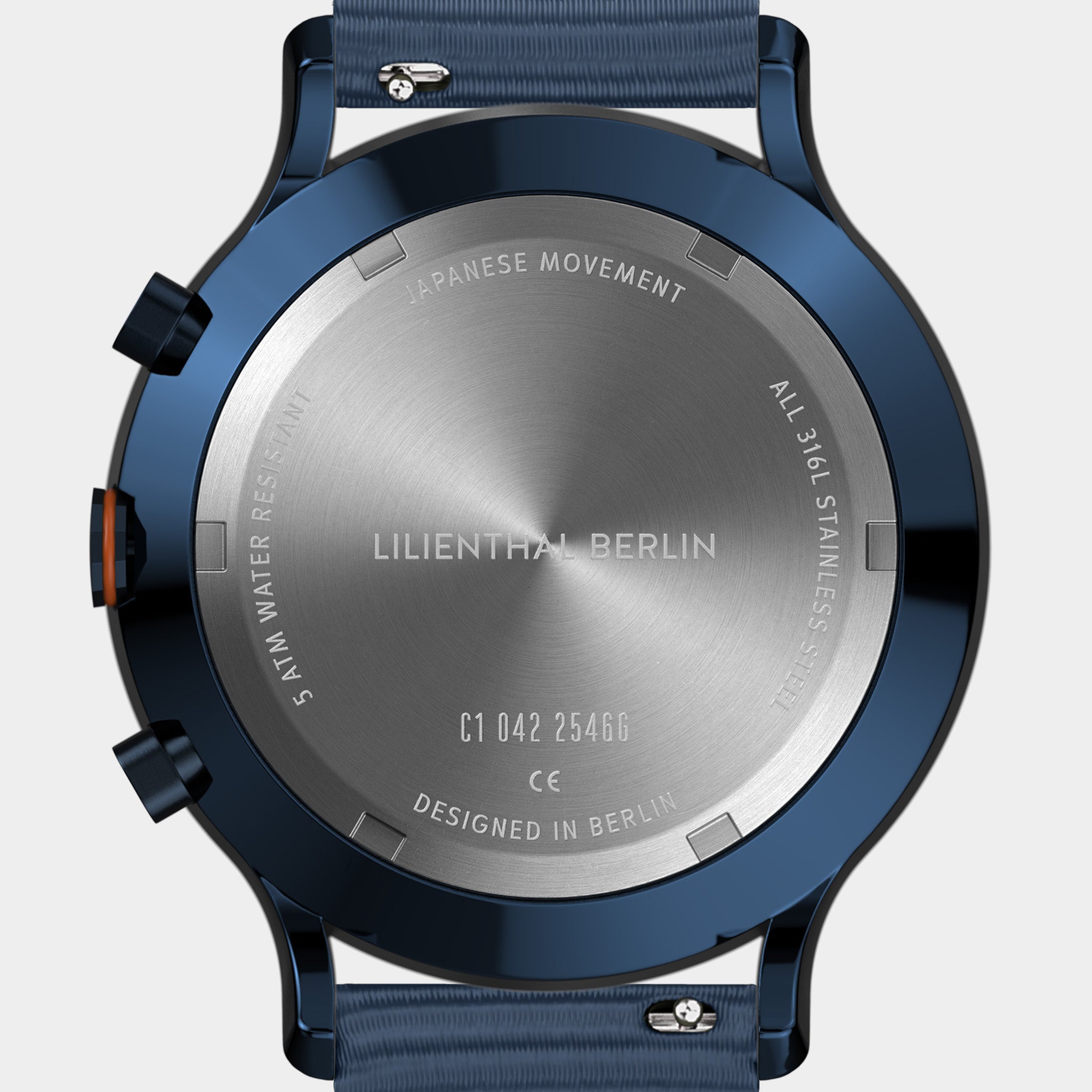 Chronograph – Blue Orange