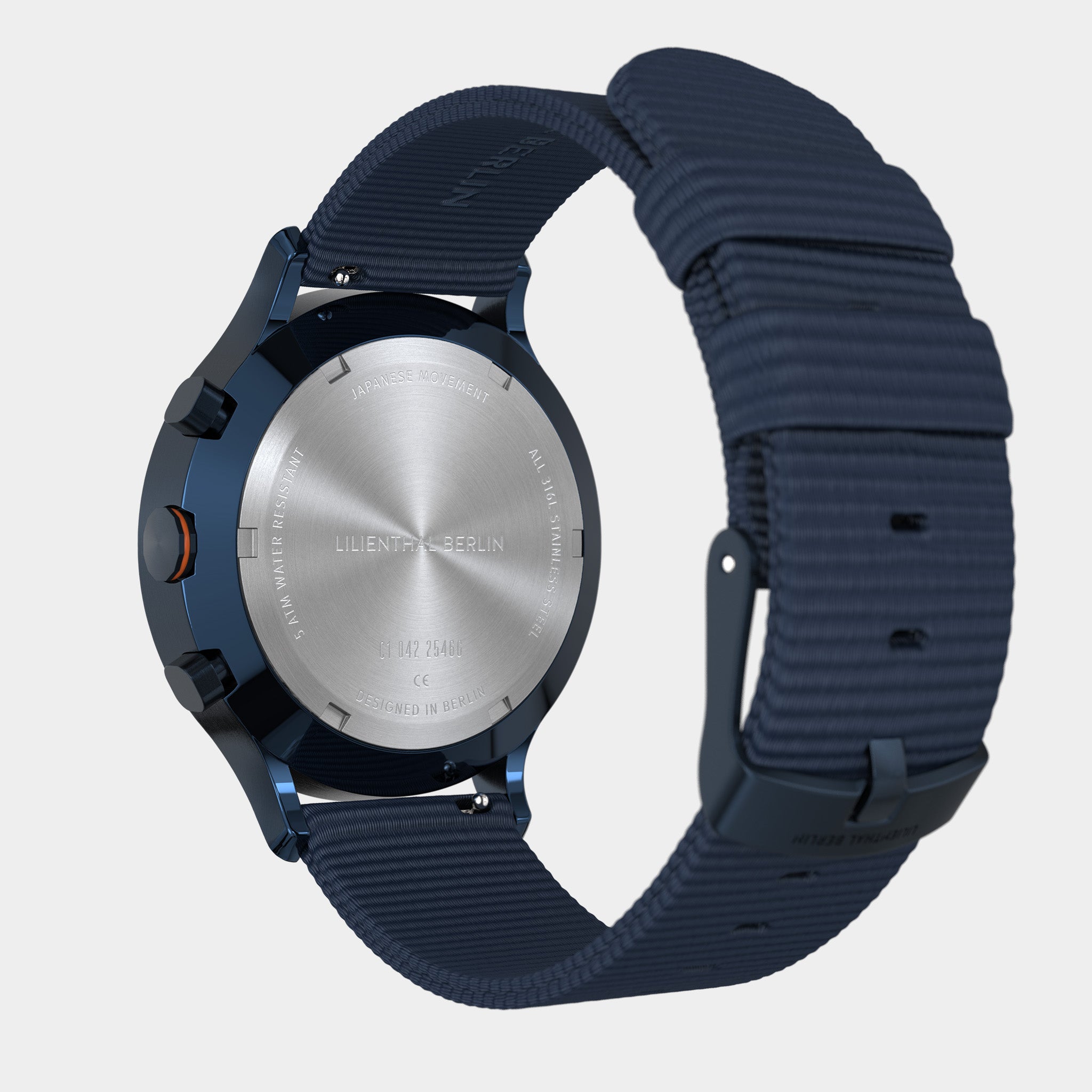 Chronograph – Blue Orange