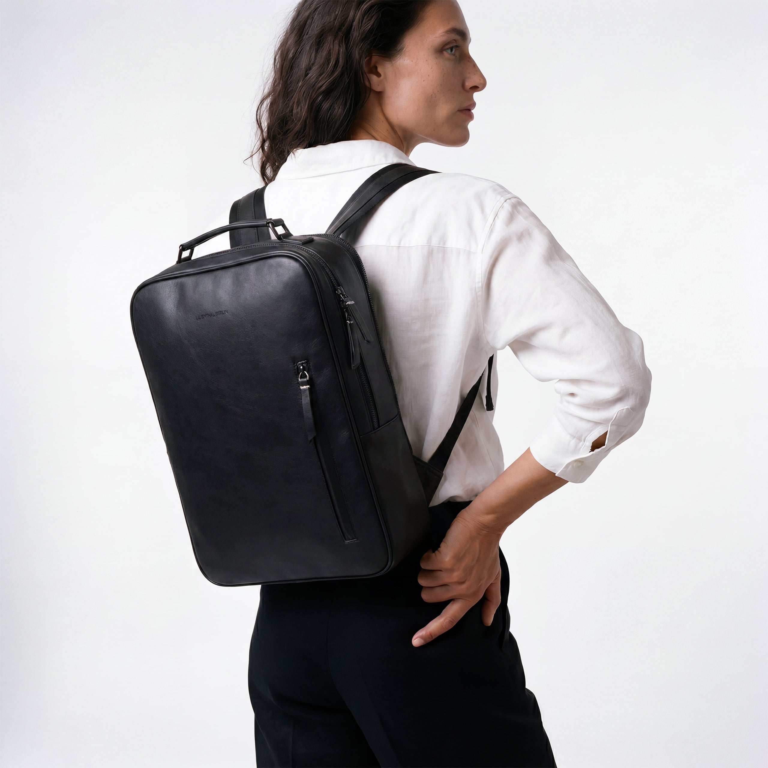 Virtuoso Minimalist Backpack Unisex 12 L Black