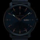 Neolux Day Date Blue Rose Gold - Lilienthal Berlin