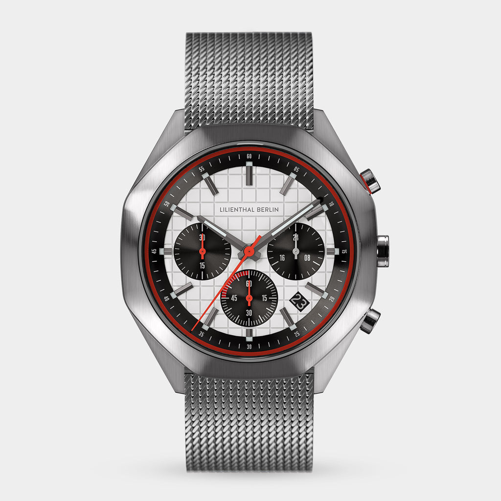 Octachrono – Silver Red