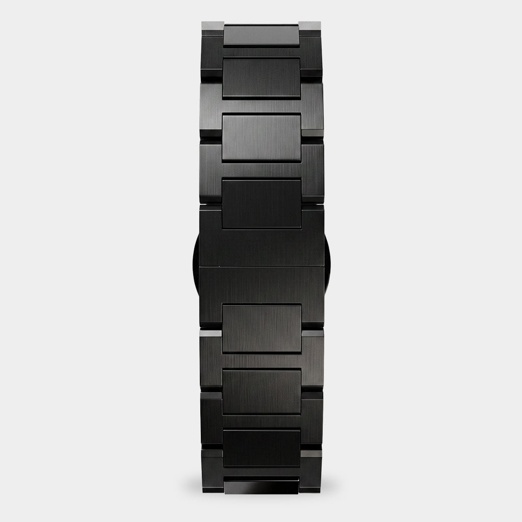 Stainless Steel Strap – Black Polished