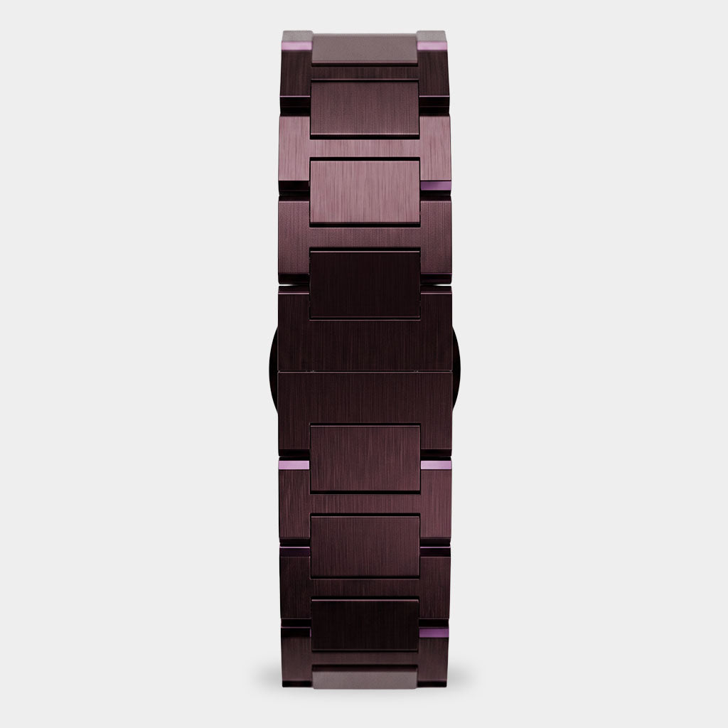 Stainless Steel Strap – Burgundy