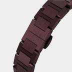 Stainless Steel Strap – Burgundy