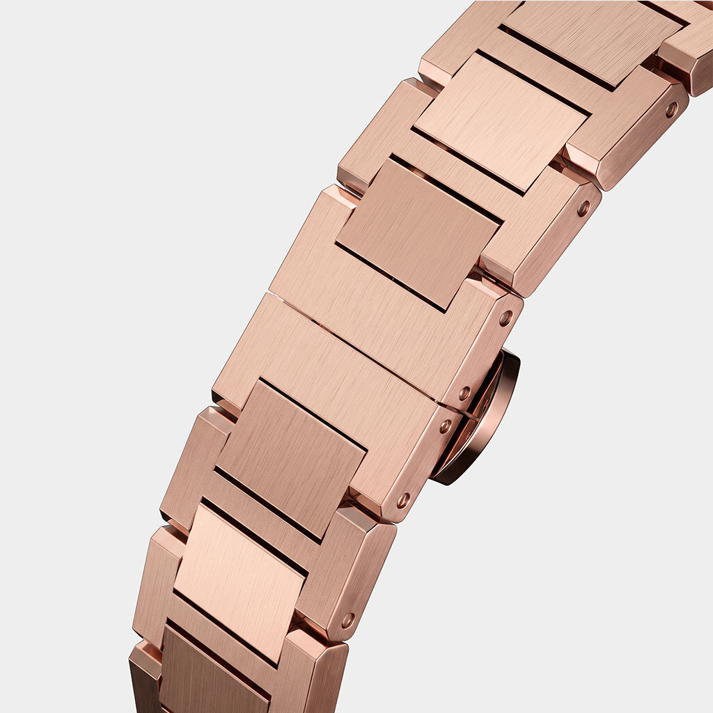Stainless Steel Strap – Rose Gold Plated