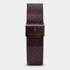 Mesh Strap – Burgundy Brushed