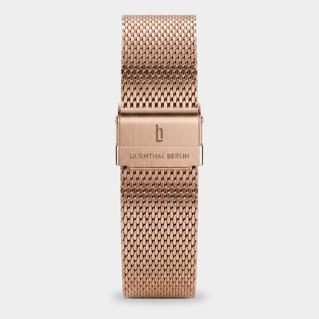 Mesh Strap – Rosegold Brushed