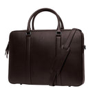 Classic Briefcase Cactus Leather Dark Brown - Lilienthal Berlin