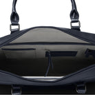 Classic Briefcase Cactus Leather Navy Blue - Lilienthal Berlin