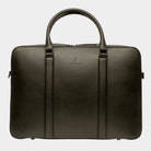Classic Briefcase Cactus Leather Khaki - Lilienthal Berlin