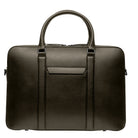 Classic Briefcase Cactus Leather Khaki - Lilienthal Berlin