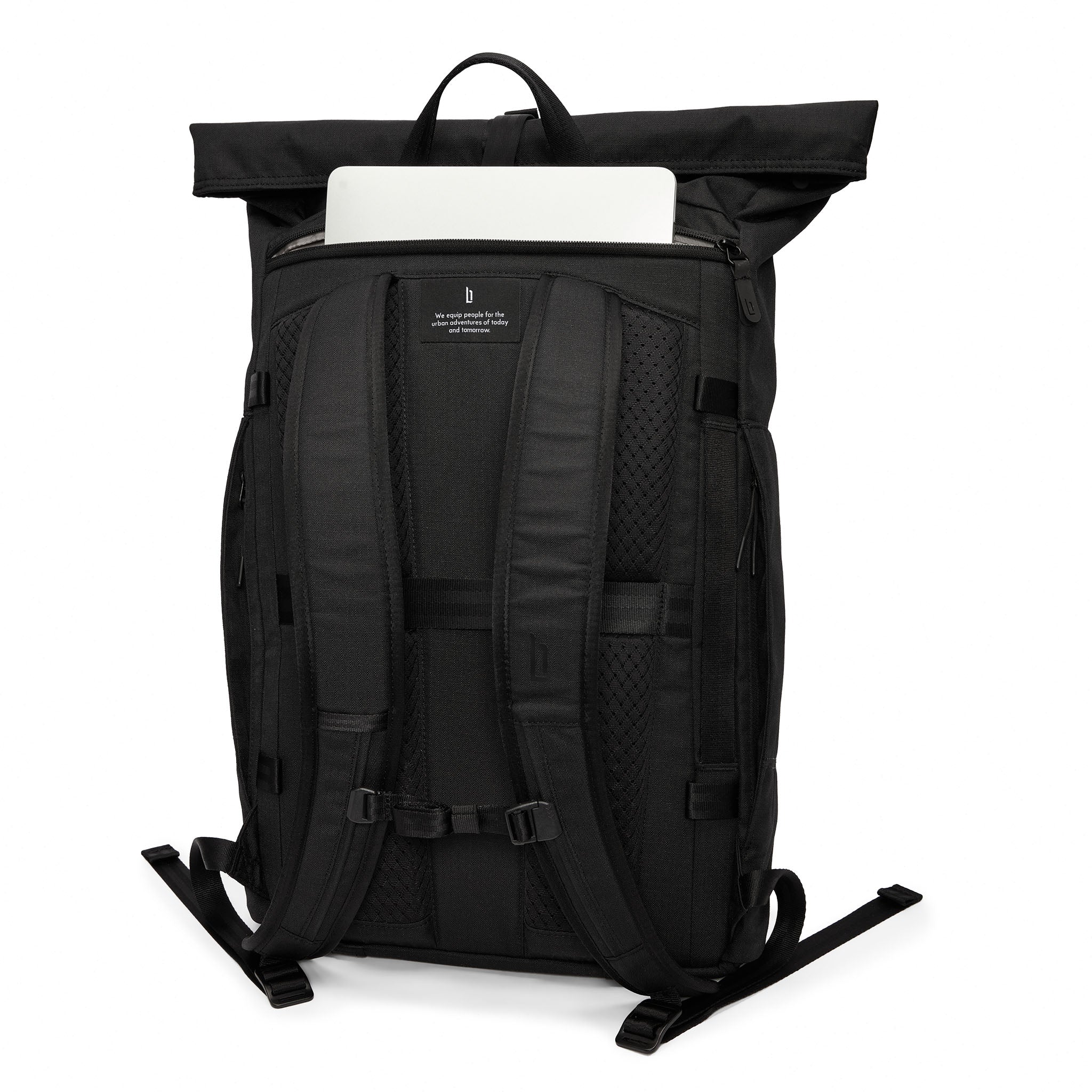adidas berlin black backpack Urbaneer Rolltop – Black – Lilienthal Berlin