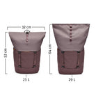 Urbaneer Rolltop - Aubergine - Lilienthal Berlin