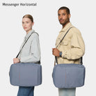 Urbaneer 3-in-1 Daypack Recycled Polyester Slate Blue - Lilienthal Berlin