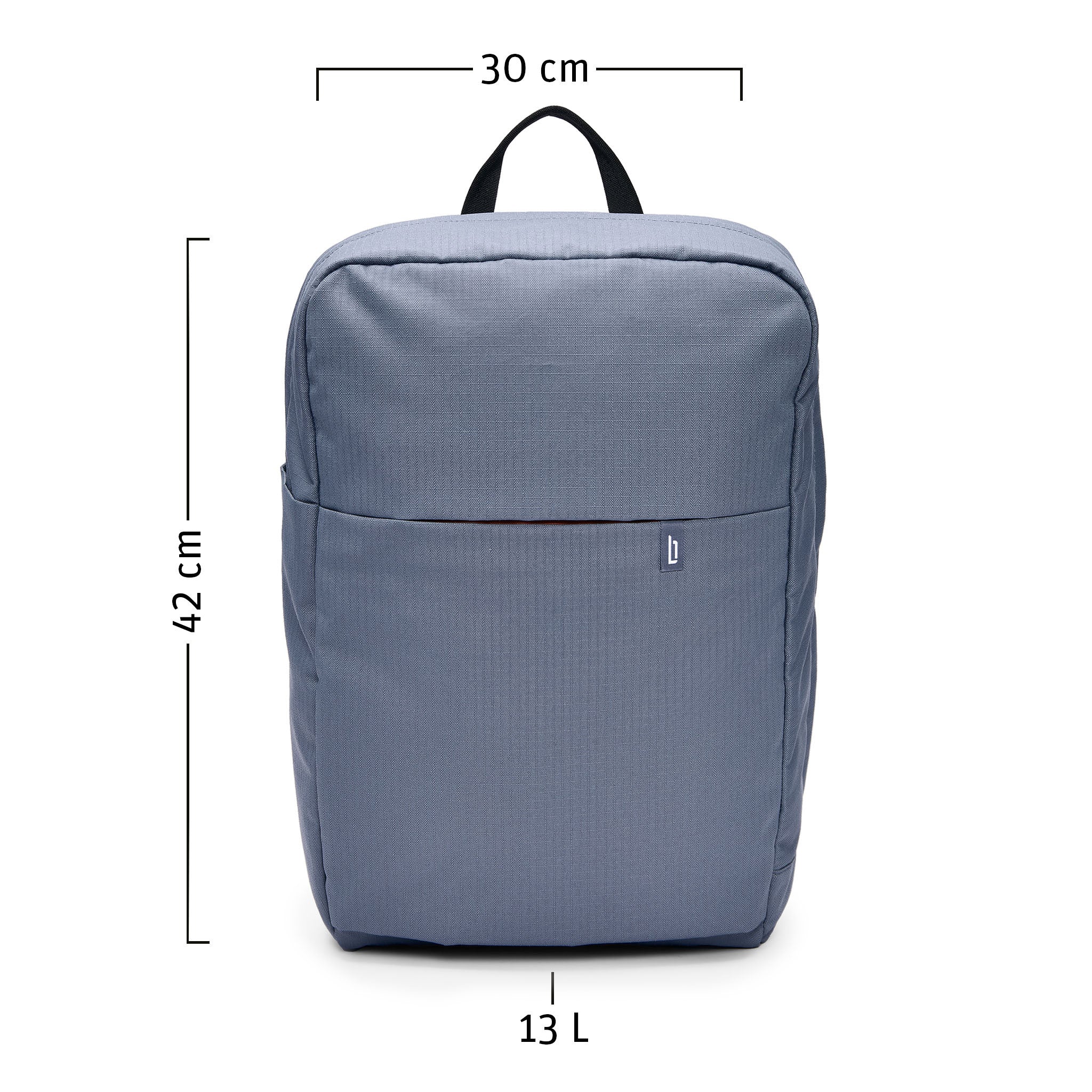 Urbaneer 3-in-1 Daypack Recycled Polyester Slate Blue - Lilienthal Berlin
