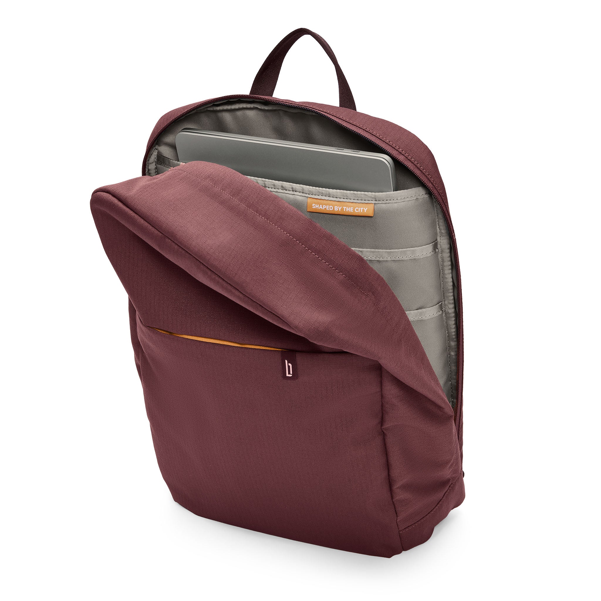 Urbaneer 3-in-1 Daypack Recycled Polyester Aubergine - Lilienthal Berlin