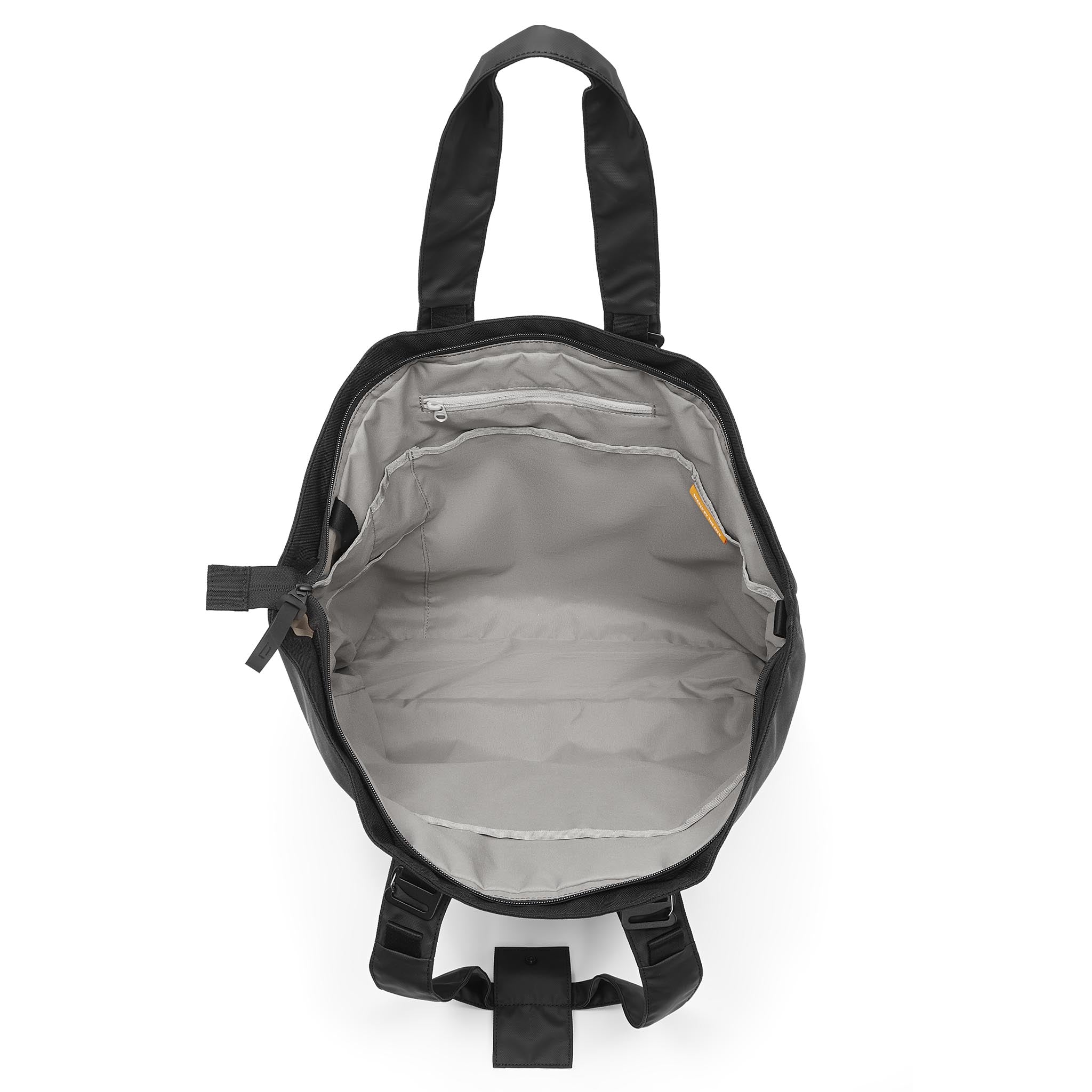 Tote Bag Recycled Polyester Black - Lilienthal Berlin