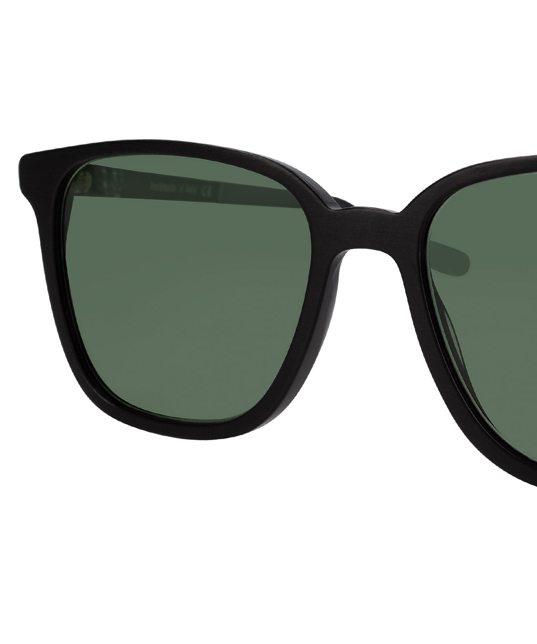 Sonnenbrille Boxhagener Black Matte Lilienthal Green Preisgekrönte | Berlin Designs 